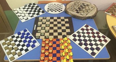 Турнир по шашкам в детском саду