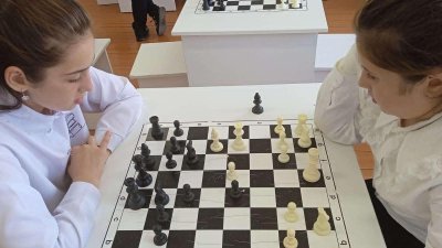 Шашечный турнир в детском