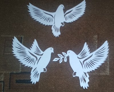 Голуби КАРТОНКИНО