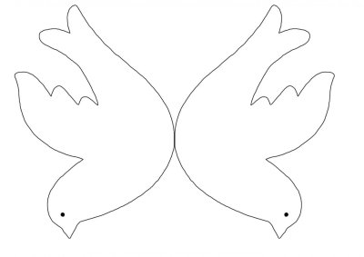 Голуби для вырезки