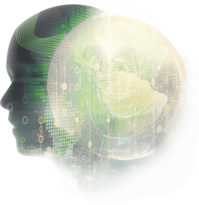 Кибербезопасность на белом фоне