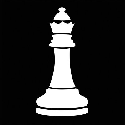 Трафарет шахматных фигур