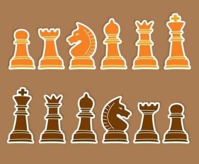 Шахматы фигуры сбоку