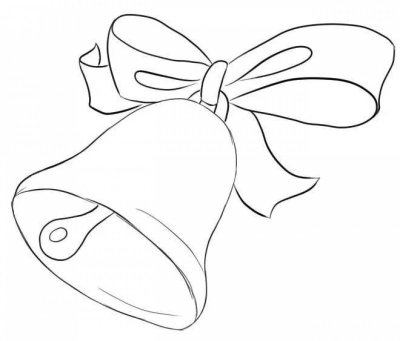 Колокольчик карандашом школьный