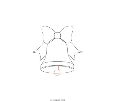 Колокольчик раскраска