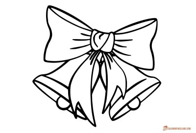 Бантик раскраска для детей