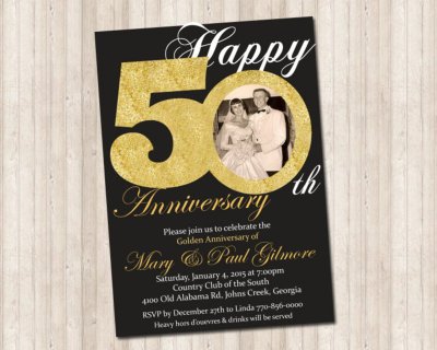 Пригласительные на юбилей