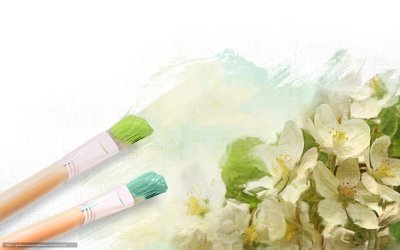 Кисти и краски