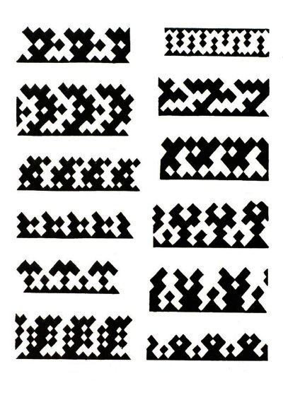 Ворона орнамент Ханты манси