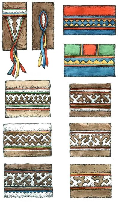 Эвенский Чукотский орнамент