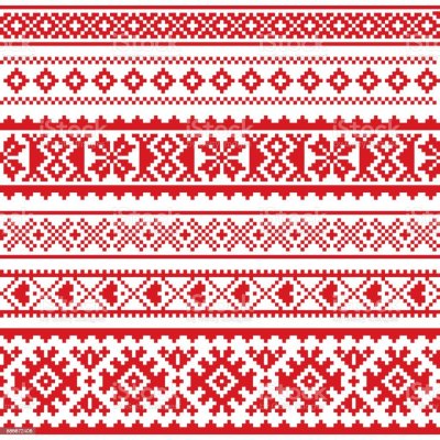 Саамские узоры и орнаменты