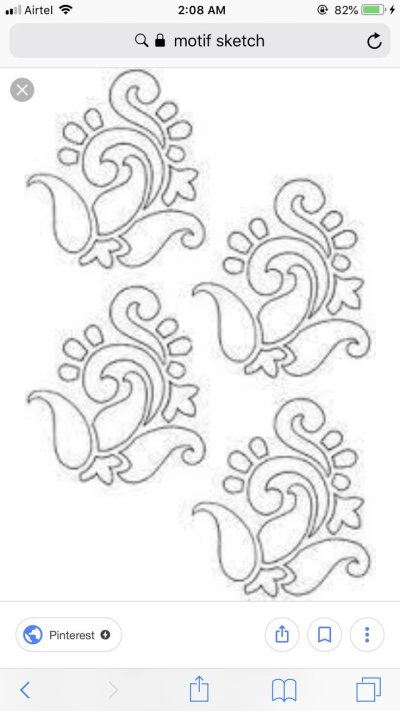 Орнаменты и узоры трафареты