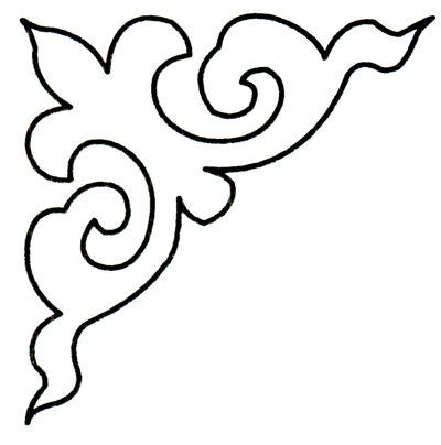 Трафареты узоров для вырезания