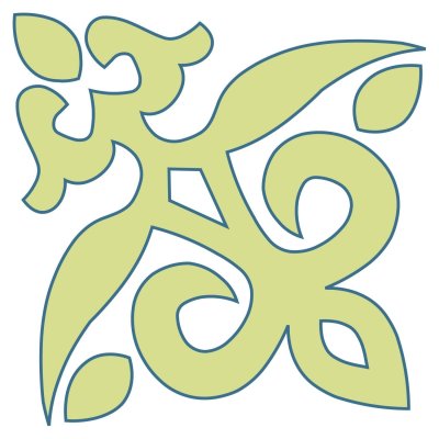 Адыгский Черкесский орнамент