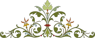 Татарский орнамент Пальметта