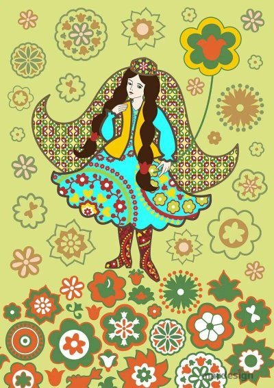 Татарский орнамент Марданшина