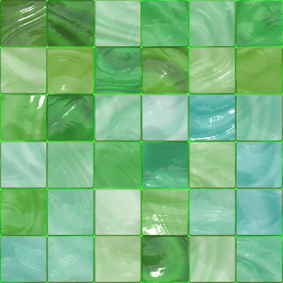 Зеленая плитка Фиеста 333х333