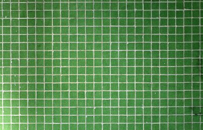 Керамическая зеленая плитка мелкая