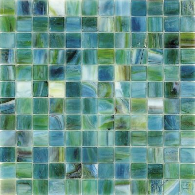Мозаика стеклянная uland 30*30 бирюзовый
