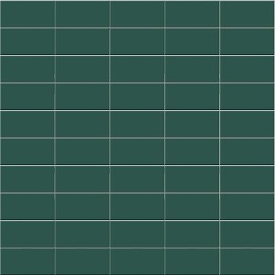 Зелёная кафельная плитка прямоугольная