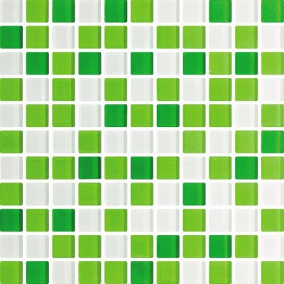 Керамическая плитка мозаика зеленая