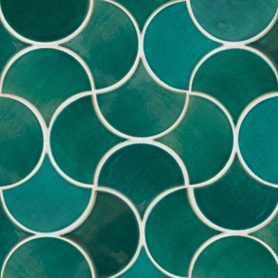 Green Moroccan плитка