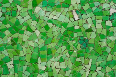 Мозаика зеленая