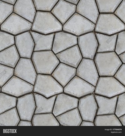 Булыжная Мостовая тротуарная плитка