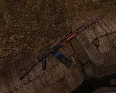 АК 74 сталкер тень Чернобыля