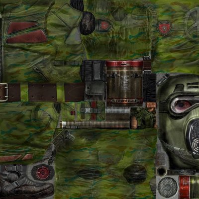 Сталкер НПС камуфляж