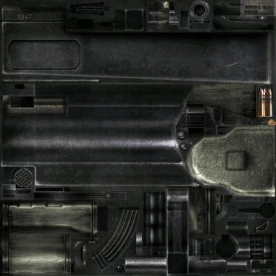 UV развертка ak47