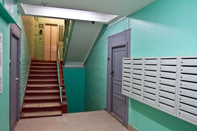 Подъезд внутри