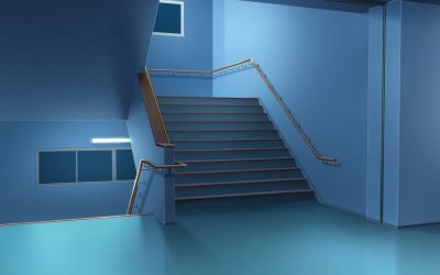 Лестница в подъезде