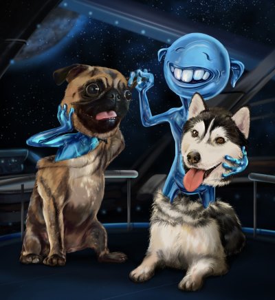 Белка и стрелка. Звездные собаки