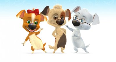 Белка и стрелка озорная семейка мультсериал