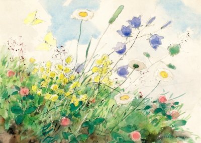 Живопись Olle Hjortzberg