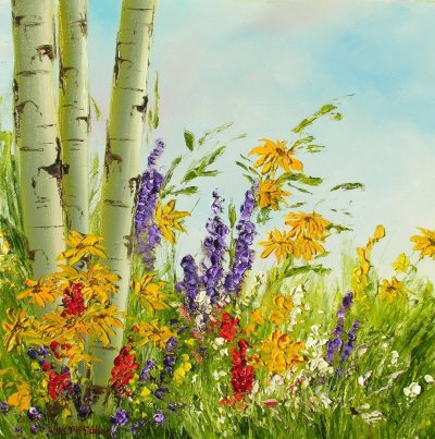 Мэри Дипнолл картины луговые