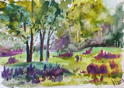 Стилизация пейзажа