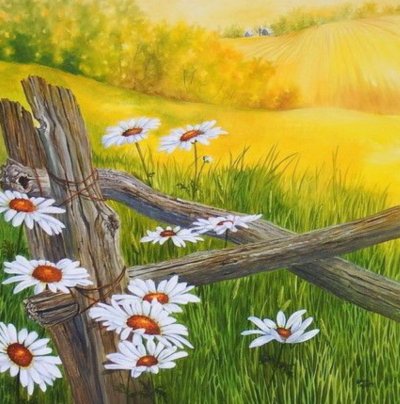 Картина лето