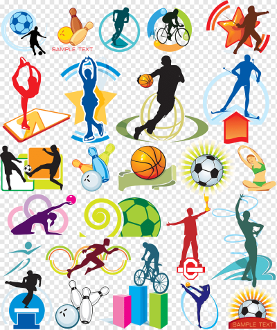 Спортивные рисунки