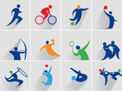 Изображения разных видов спорта
