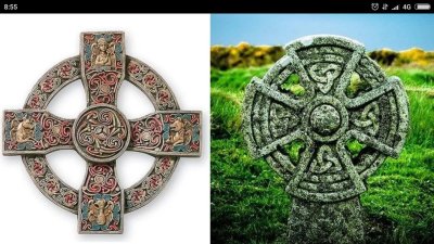 Кельтский крест древний символ