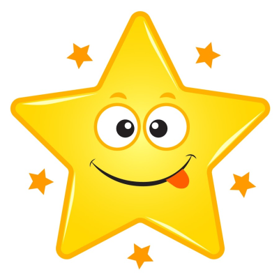 Звездочки мультяшные