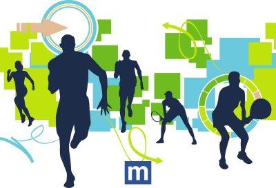 Спортивный фон для презентации