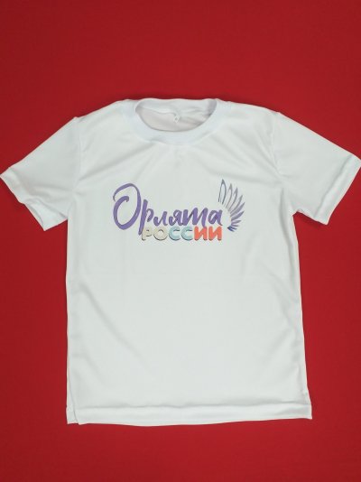Футболка с логотипом Орлята России