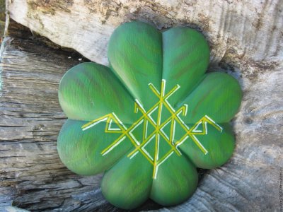 Четырёхлистный Клевер символ успеха