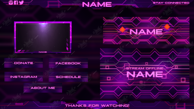 Панели для стрима