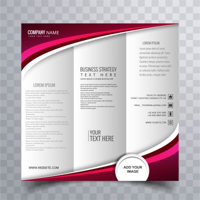 Макет буклета