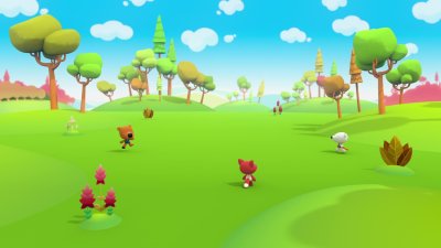 Мимимишки на полянке