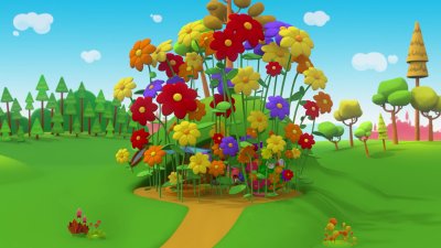 Мимимишки фон из мультика